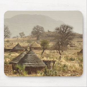 Nuba Mountains, Nugera village Mouse Pad