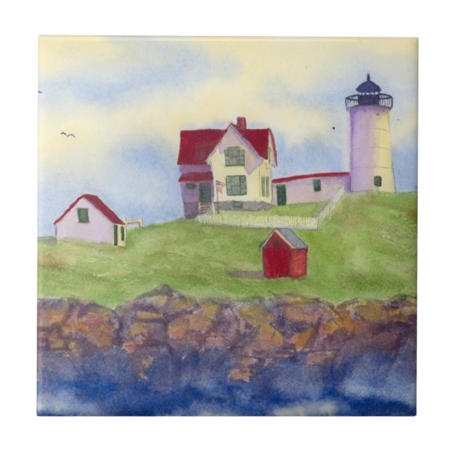 Nubble Light Ceramic Tile (Front)