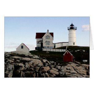Nubble Light, Charcoal Style