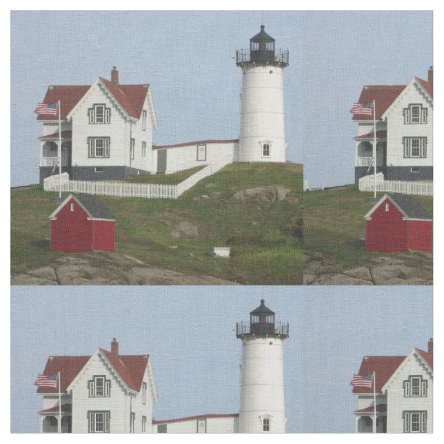 Nubble Light Maine Close Fabric (Close Up)