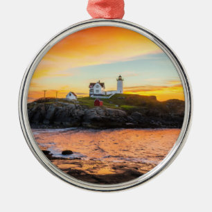 Nubble Light Metal Ornament