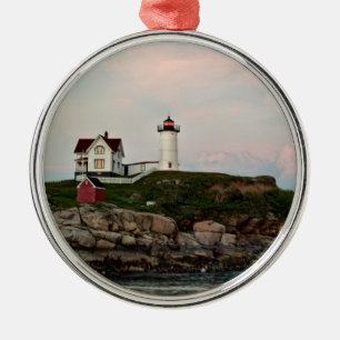 Nubble Light Sunset Ornament