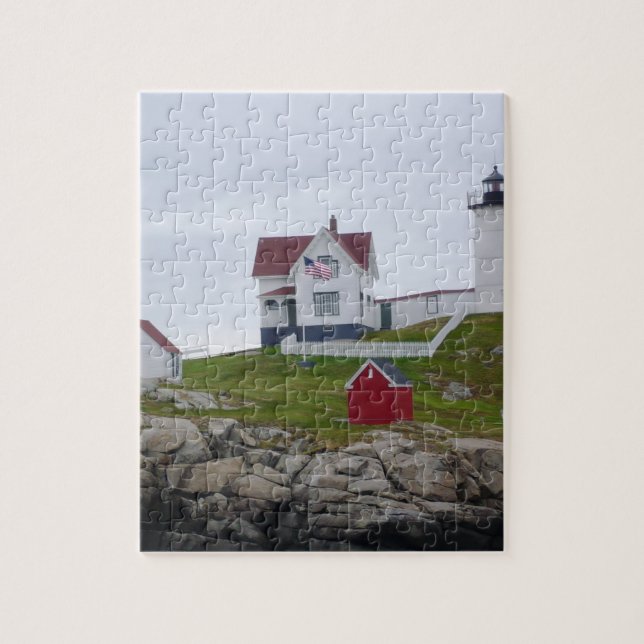 Nubble Lighthouse Puzzle (Vertical)