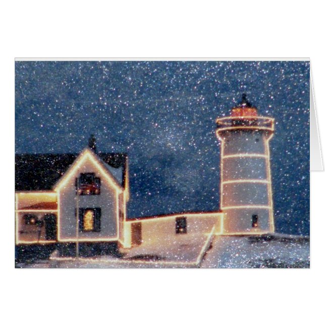 Nubble Lighthouse Winter (Front Horizontal)