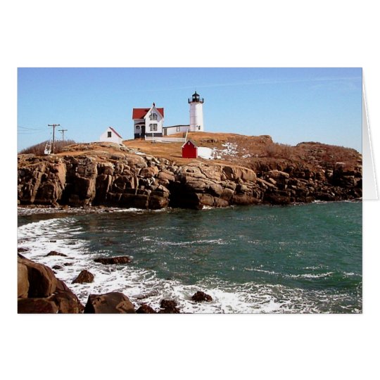 Nubble Lighthouse - York, Maine Card