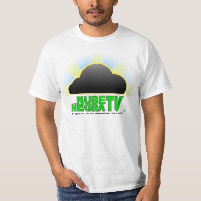 NUBE NEGRA TV GREEN T-Shirt (Front)
