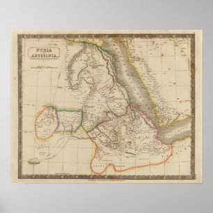 Nubia, Abyssinia, Africa Poster