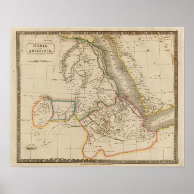 Nubia, Abyssinia, Africa Poster (Front)