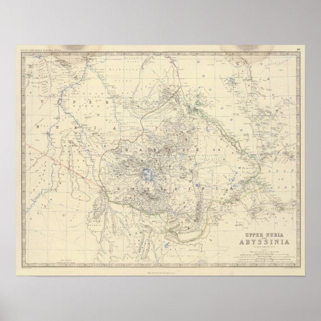 Nubia, Abyssinia Poster (Front)