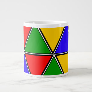 Nubian African Art – Heritage, African Pride Large Coffee Mug
