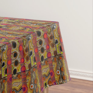 Nubian Bohemian Geometric Print Tablecloth