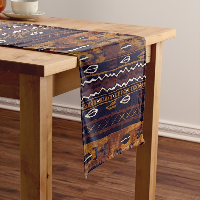 Nubian Echoes Short Table Runner (In Situ)