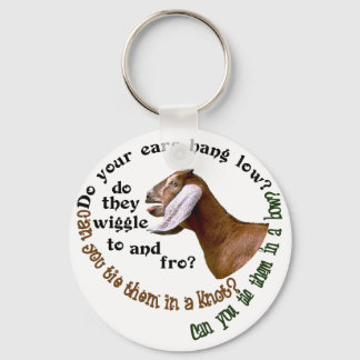 NUBIAN GOAT - DO YOUR EARS HANG LOW? KEY RING