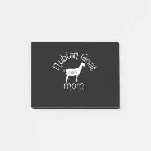 Nubian Goat Mum Gift Post-it Notes