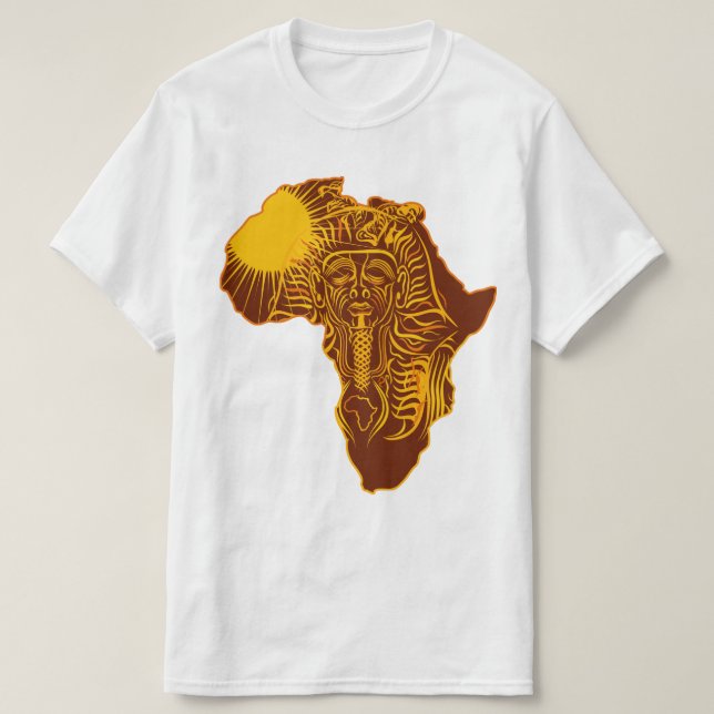 Nubian Pharaoh  T-Shirt (Design Front)