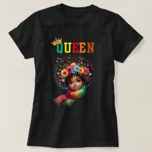 Nubian Queen: Flower Women's T-Shirt