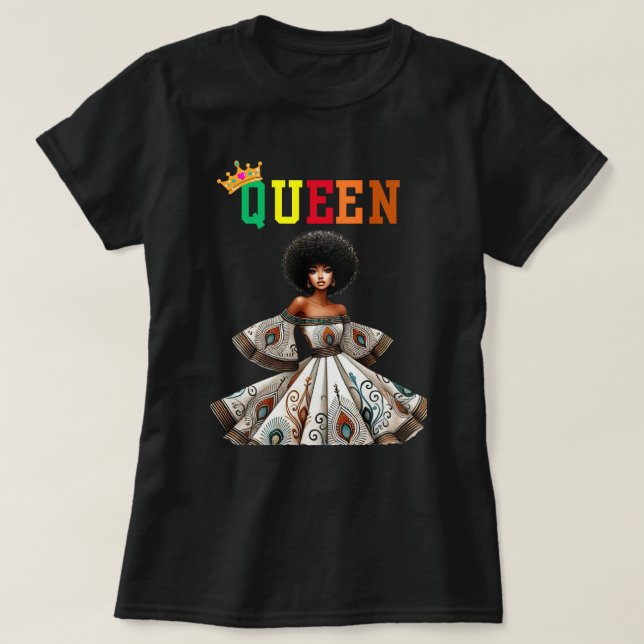 Nubian Queen: Flyness Women's T-Shirt (Design Front)