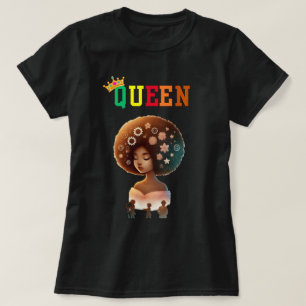 Nubian Queen: Fro Sho Women's T-Shirt