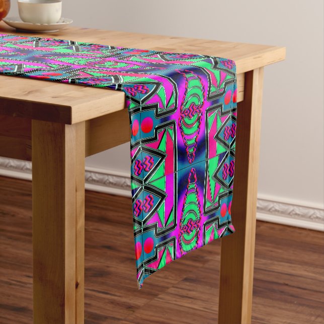 Nubian Short Table Runner (In Situ)