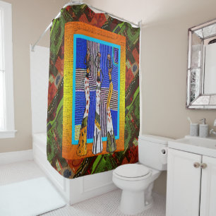 Nubian Shower Curtain