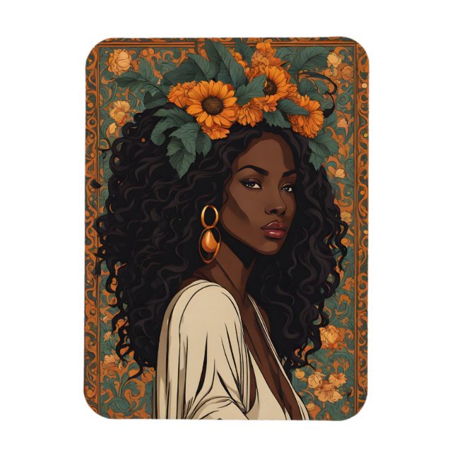 Nubian Swag 4 Magnet (Vertical)