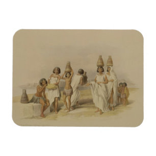 Nubian Women at Kortie on the Nile, from "Egypt an Magnet