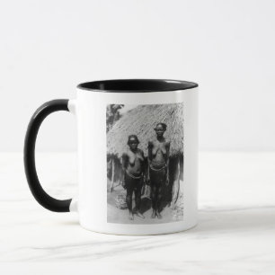 Nubian Women Standing in front of Hut Mug