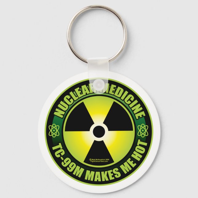 Nuc Med Tech Key Ring (Front)
