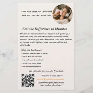 NuCalm Product Sheet - xosialX