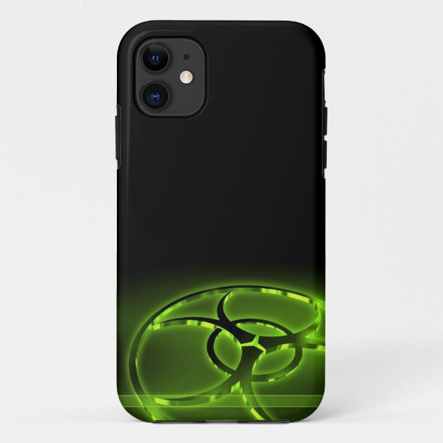 Nuclear Biohazard Abstract Iphone 4 Case (Back)