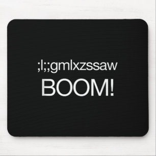 Nuclear Bomb Us Strategic Command Funny Quote Kid Mouse Pad