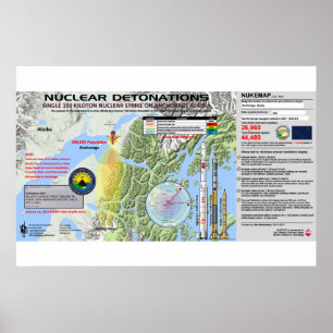 Nuclear Detonation - Alaska Poster