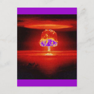 nuclear-explosion postcard