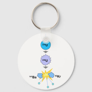 Nuclear Fission Key Ring