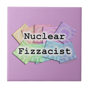 Nuclear Fizzacist Bartender Coaster Tile