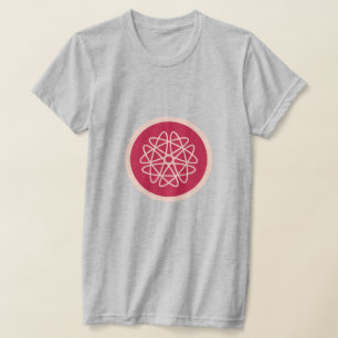 Nuclear Growth - magenta on rye - seamless pattern T-Shirt