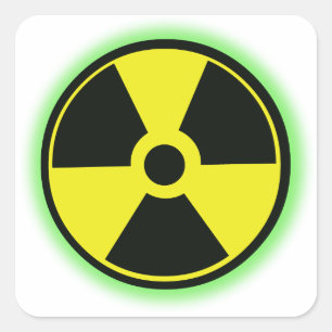 Nuclear Hazard Sticker