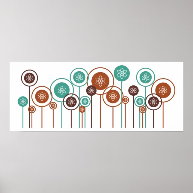 Nuclear Medicine Daisies Poster (Front)