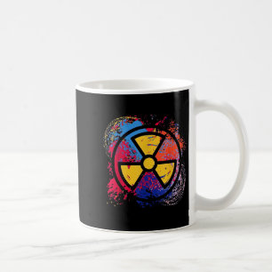 Nuclear Medicine Radiation Symbol Colorful Radiolo Coffee Mug