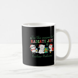 Nuclear Medicine Tech Christmas Holiday Radiology Coffee Mug