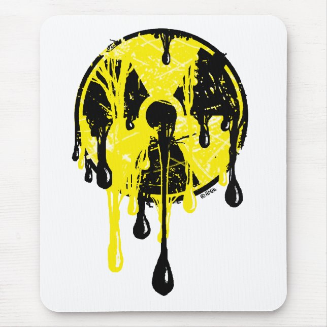 Nuclear meltdown mouse pad (Front)