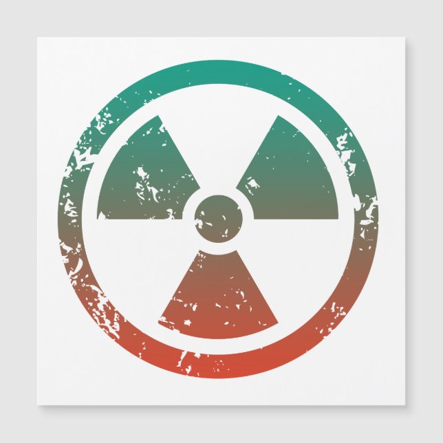 Nuclear radioactive sign (Front)