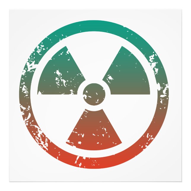 Nuclear radioactive sign (Front)