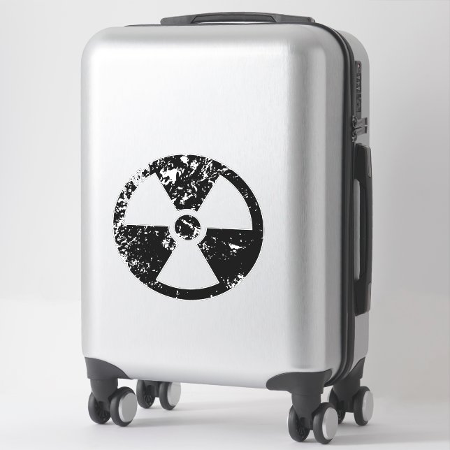 Nuclear radioactive sign (Suitcase)