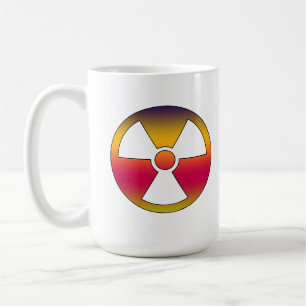 Nuclear radioactive sign coffee mug