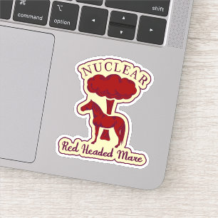 Nuclear Red Headed Mare Logo Ver 1