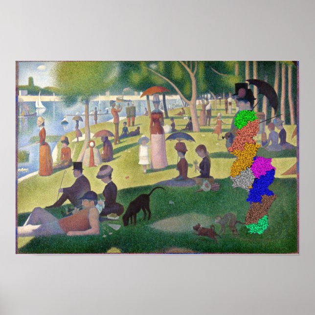 Nuclear Seurat Poster (Front)