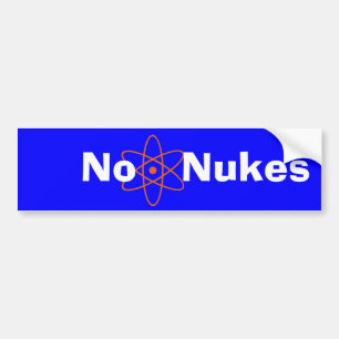 Nuclear Sign Bumper Sticker