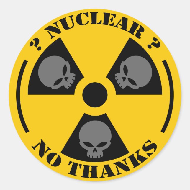 Nuclear Sticker (Front)