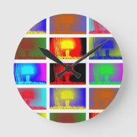 Nuclear the Atom Bomb Clock